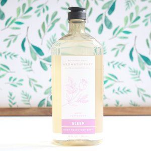 BBW | Sleep Rose & Lavender Essential Oil Body Wash & Foam Bath | 10 fl oz